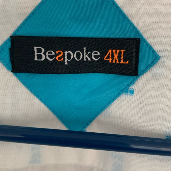 NWT MENS 4XL BESPOKE BUTTON DOWN QUALITY SHIRT - Picture 6 of 6